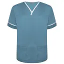 RH Unisex Scrub Top with logo and title
