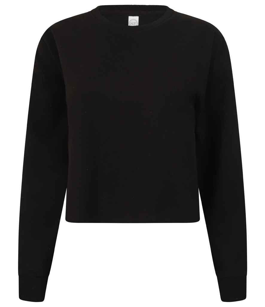 SF Clothing Ladies Cropped Slounge Sweatshirt