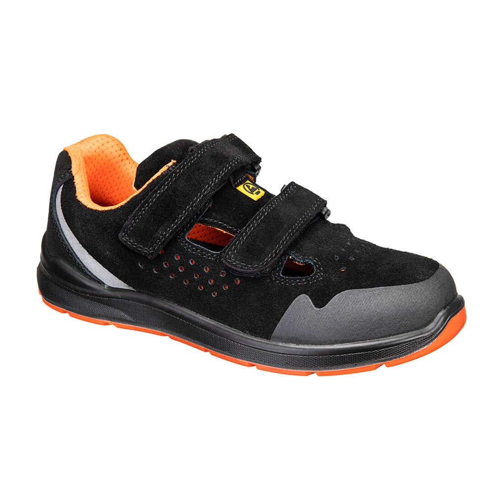 Steel Cow Suede Sandal S1P ESD SR FO