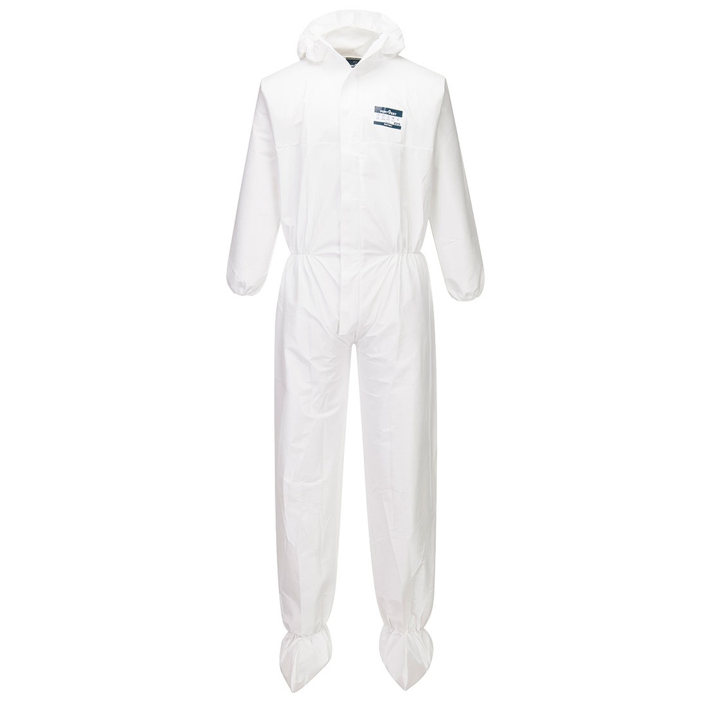 BizTex Microporous Coverall with Boot Covers Type 5/6