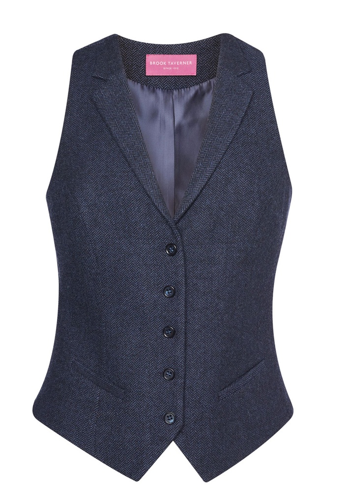 Brook Taverner Nashville Tweed Waistcoat
