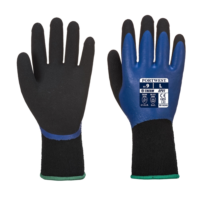 AP01 - Cold 13 Latex Aqua Gloves | Randolph Hill